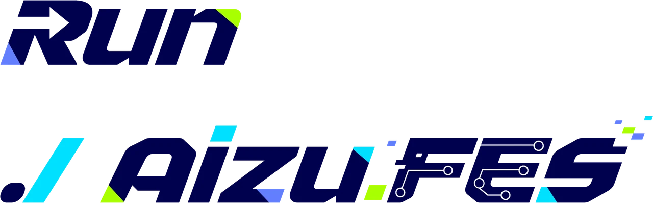 蒼翔祭2026 公式ロゴ RUN ./AizuFES